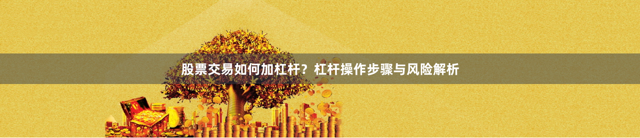 股票交易如何加杠杆？杠杆操作步骤与风险解析